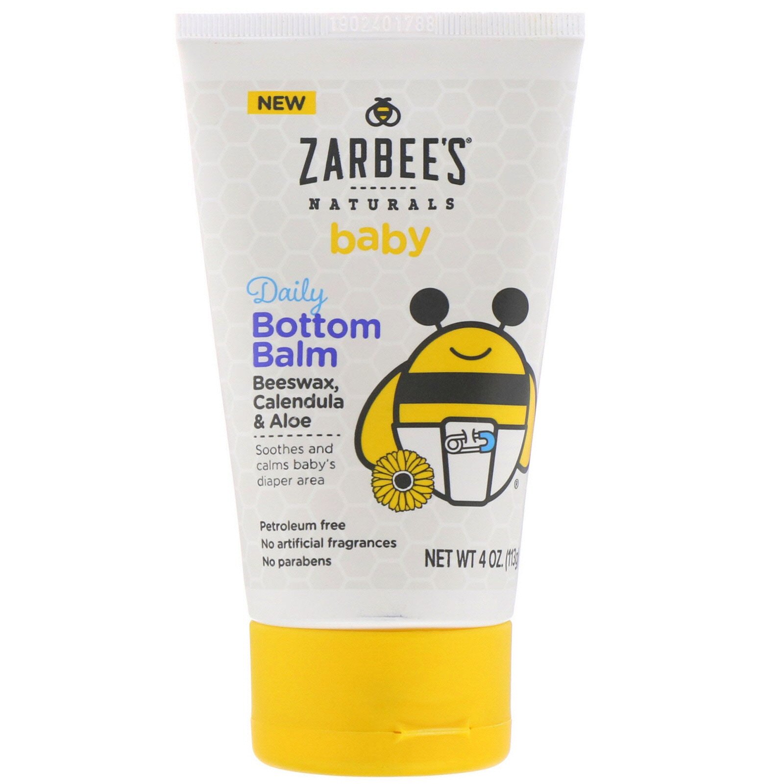 Zarbee's, Bebê, Daily Bottom Balm, 113 g (4 oz)