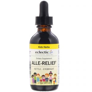 Eclectic Institute, Ervas Infantis, Alle-Relief, 60 ml (2 fl oz)