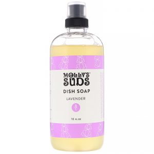 Molly's Suds, Sabão para Louça, Lavanda, 16 fl oz
