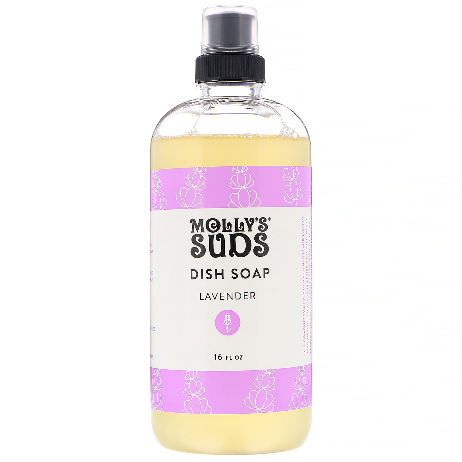 Molly's Suds, Sabão para Louça, Lavanda, 16 fl oz