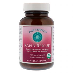 The Synergy Company, Resgate Rápido, 42 Cápsulas Orgânicas