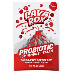 Advanced Orthomolecular Research AOR, Lava Rox, Probiótico para Saúde Imunológica, Sabor Natural de Cereja, 6 g (0,2 oz)