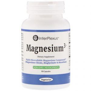 InterPlexus , Magnesium3, 90 Cápsulas