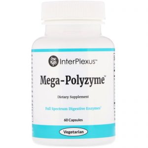 InterPlexus , Mega-Polyzyme, 60 Cápsulas