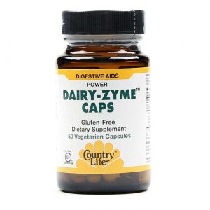 Country Life, Dairy-Zyme™ - 50 Cápsulas Vegetarianas