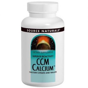 Source Naturals, CCM Cálcio - 120 Tabletes
