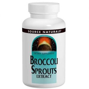 Source Naturals, Extrato de Brócolis 120 mg - 60 Tabletes