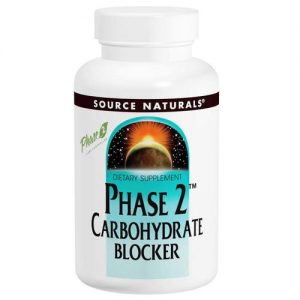 Source Naturals, Bloqueador de Carboidratos Fase 2 - 60 Wafers