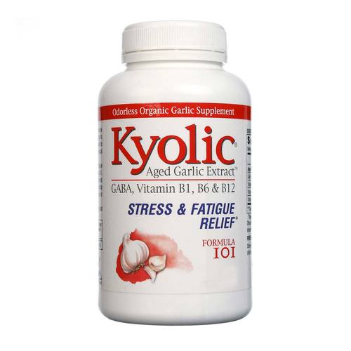 Kyolic, Fórmula Kyolic 101 Extrato de Alho com Levedura - 100 Tabletes