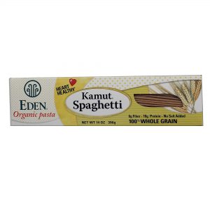 Spaghetti Kamut Orgânico Eden Foods 396 g