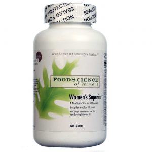 Food Science of Vermont, Women's Superior® - Multivitaminas e Minerais para Mulheres - 120 Comprimidos