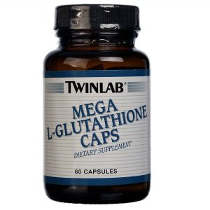 Twinlab, Mega L-Glutationa - 60 Cápsulas