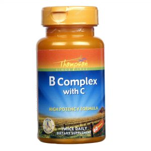 Thompson, Vitaminas do Complexo B com Vitamina C - 60 Tabletes