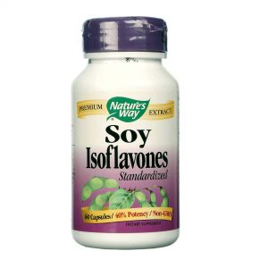 Nature's Way, Isoflavonas de Soja Padronizadas - 60 Cápsulas