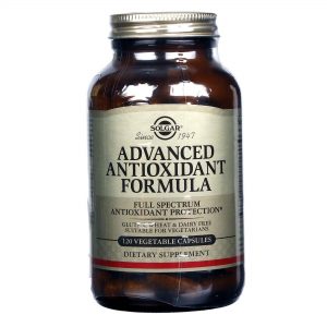 Solgar, Fórmula Antioxidante Avançado - 120 Cápsulas Vegetarianas