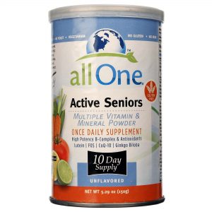 All One Idosos Activos Unflavored 5,29 onça (10-Day Supply)