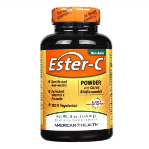 American Health, Vitamina C Ester C® em Pó com Citrus Bioflavonóides - 226,8 g