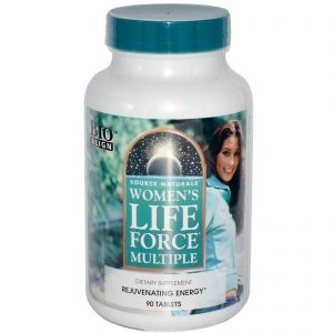Source Naturals, Multivitamínico Life Force para Mulheres, 90 Comprimidos