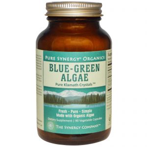 The Synergy Company, Alga Azul-Verde Orgânica, 90 Cápsulas Vegetarianas