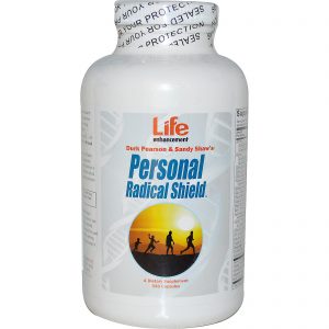 Life Enhancement, Durk Pearson & Sandy Shaw's, Personal Radical Shield, 336 cápsulas