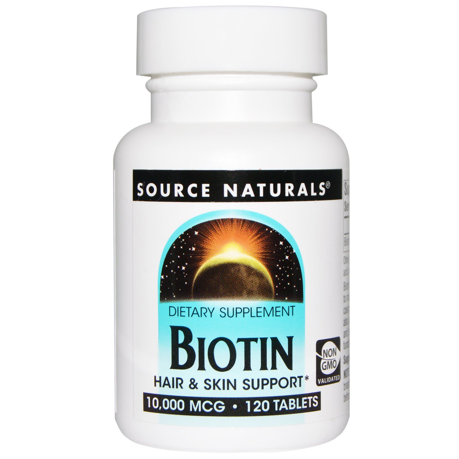 Source Naturals, Biotina, 10,000 mcg, 120 Comprimidos