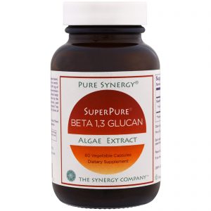 The Synergy Company, SuperPure, Beta 1,3-glucano, Extrato de Algas, 60 Cápsulas Vegetarianas