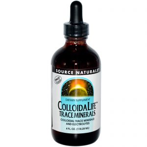 Source Naturals, ColloidaLife Trace Minerals, Sabor de frutas, 4 fl oz (118,28 ml)