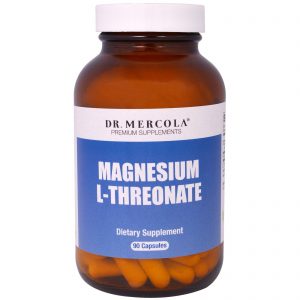 Dr. Mercola, L-Treonato de Magnésio, 90 Cápsulas