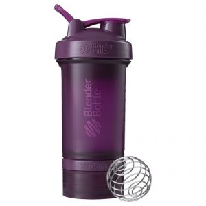 Blender Bottle, BlenderBottle ProStak, Roxa, 22 oz (650 ml)