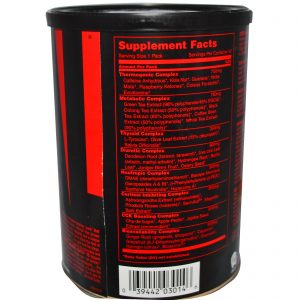 Universal Nutrition, Animal Cuts, Ripped & Peeled, Suplemento de Treino, 42 Pacotes