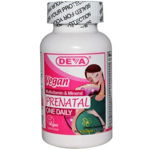 Deva, Vegano, Pré-natal, Multivitamínico e Mineral, Um Diariamente, 90 Comprimidos Revestidos