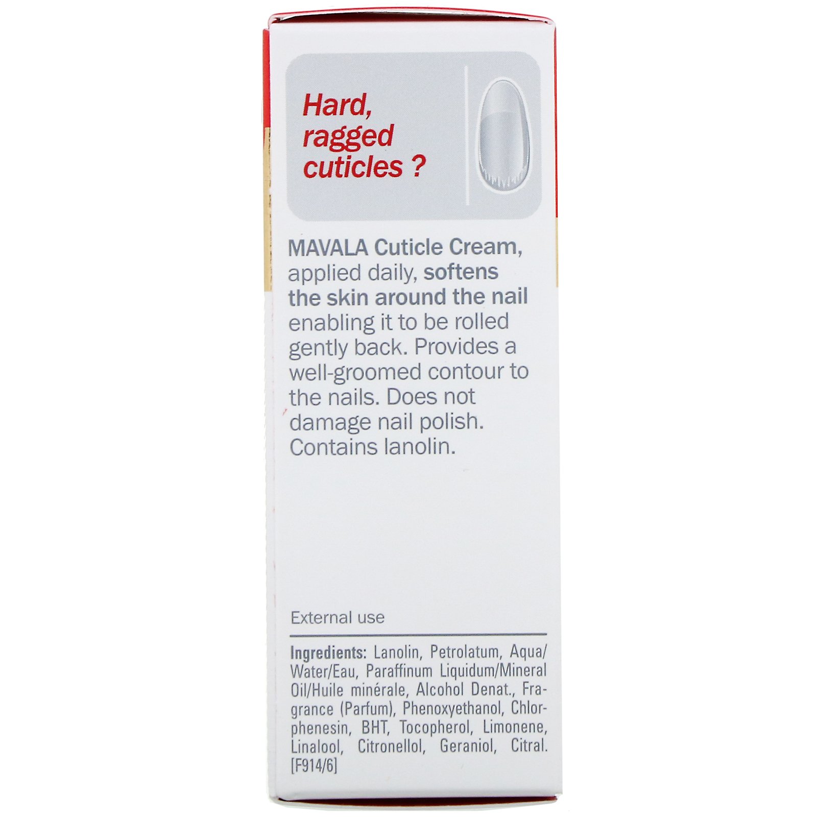 Mavala, Creme para Cutícula, 15 ml (0,5 oz) - Imagem 3