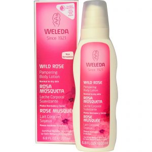 Weleda, Pampering Body Lotion, Rosa Selvagem, 200 ml (6,8 fl oz)