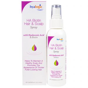 Hyalogic , Spray com HA Biotina para Cabelo e Couro Cabeludo, 118 ml