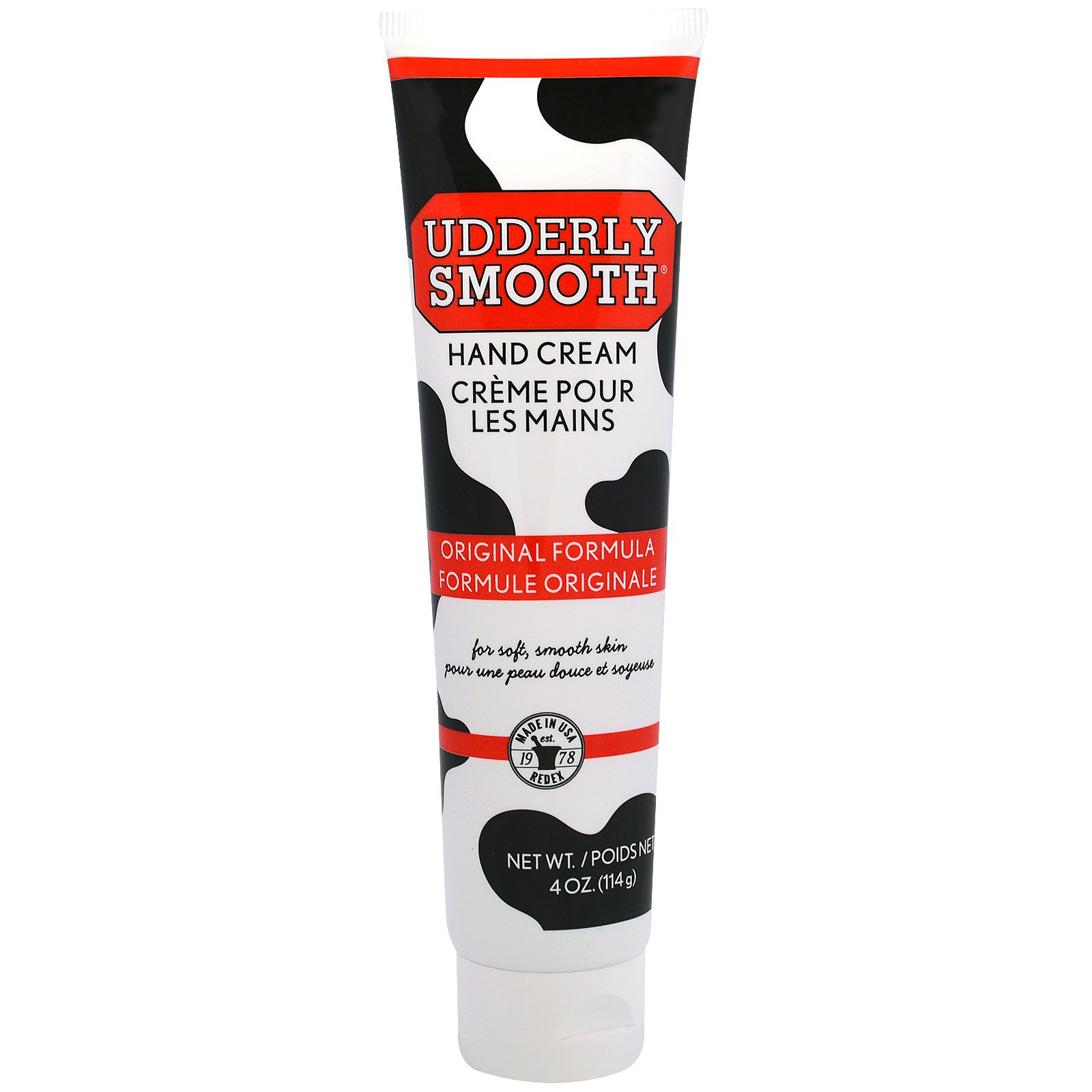 Udderly Smooth, Creme para as Mãos, Fórmula Original, 4 oz (114 g)