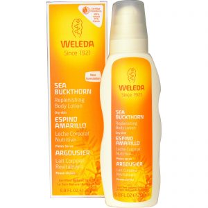 Weleda, Loção renovadora para o corpo, espinheiro marítimo, 6,8 fl. oz. (200 mL)