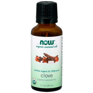Now Foods, Óleos Essenciais Orgânicos, Cravo, 1 fl oz (30 ml)