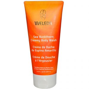 Weleda, Body Wash Cremoso com Espinheiro Marítimo, 6.8 fl oz (200 ml)
