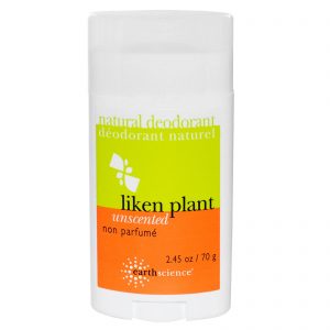 Earth Science, Desodorante natural, planta liquen, sem perfume, 2,5 oz (70 g)