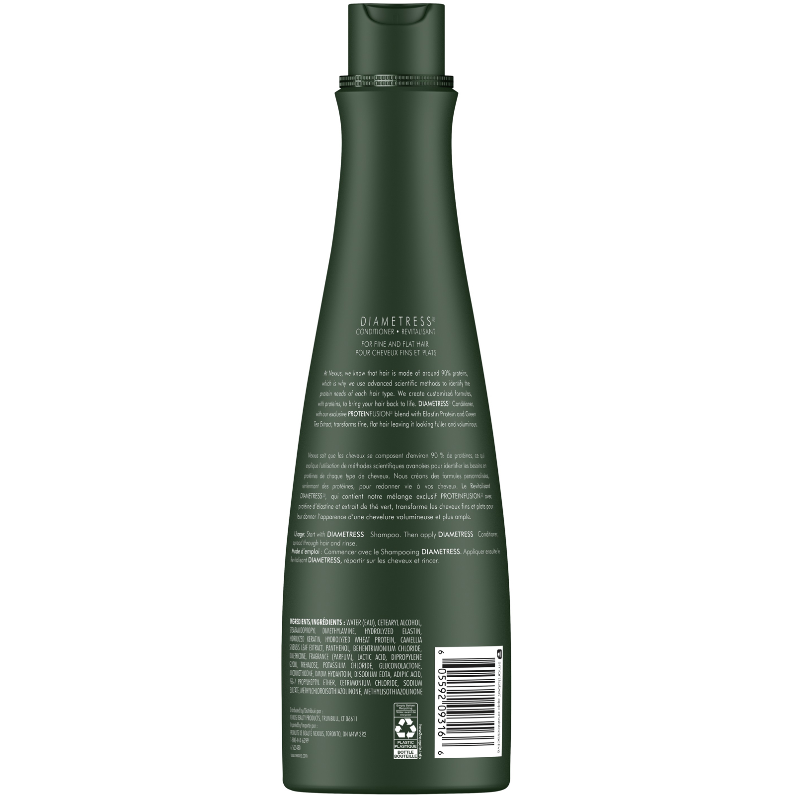Nexxus, Condicionador Diametress, Volume leve, 400 ml - Imagem 2