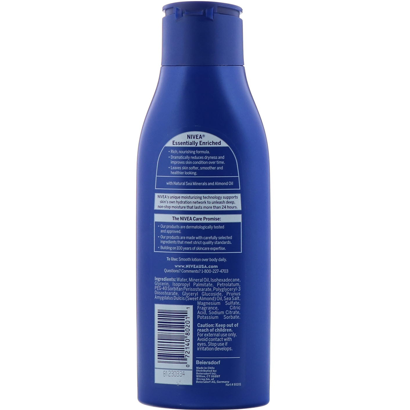 Nivea, Essentially Enriched Body Lotion, 8.4 fl oz (250 ml) - Imagem 2