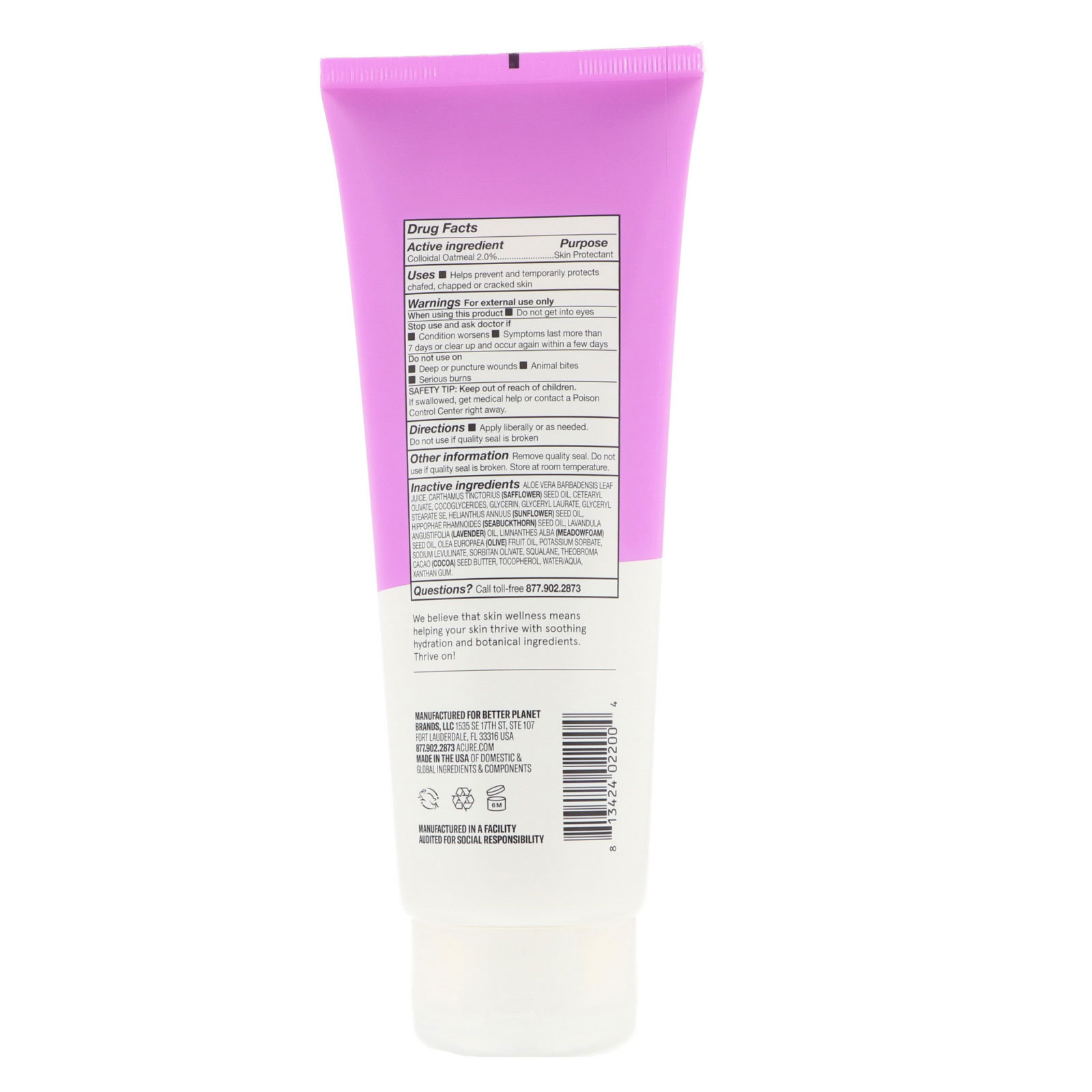Acure, Loção para Aliviar Coceira e Irritação, 8 fl oz (236,5 ml) - Imagem 2