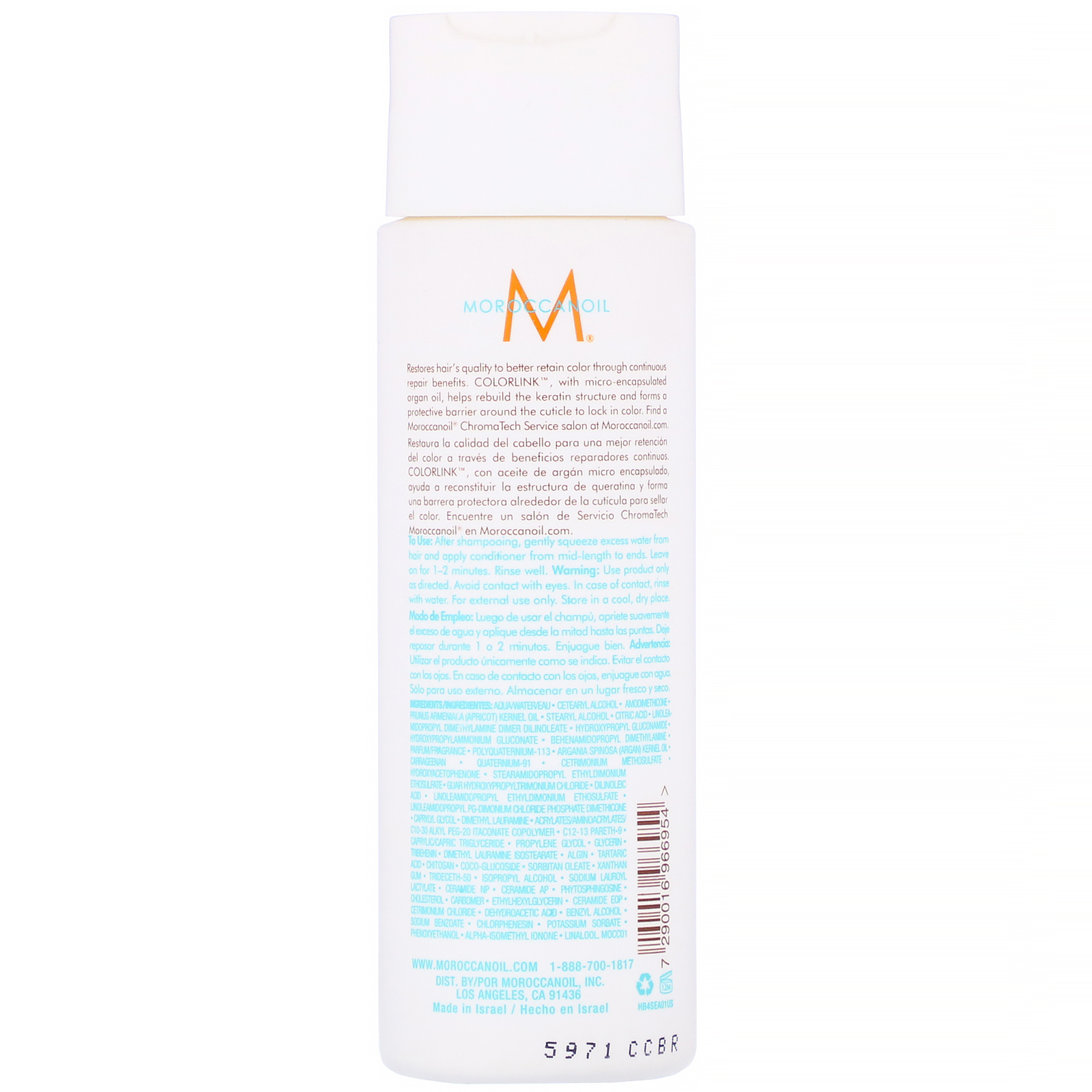 Moroccanoil , Color Continue Conditioner, 8.5 fl oz (250 ml) - Imagem 2