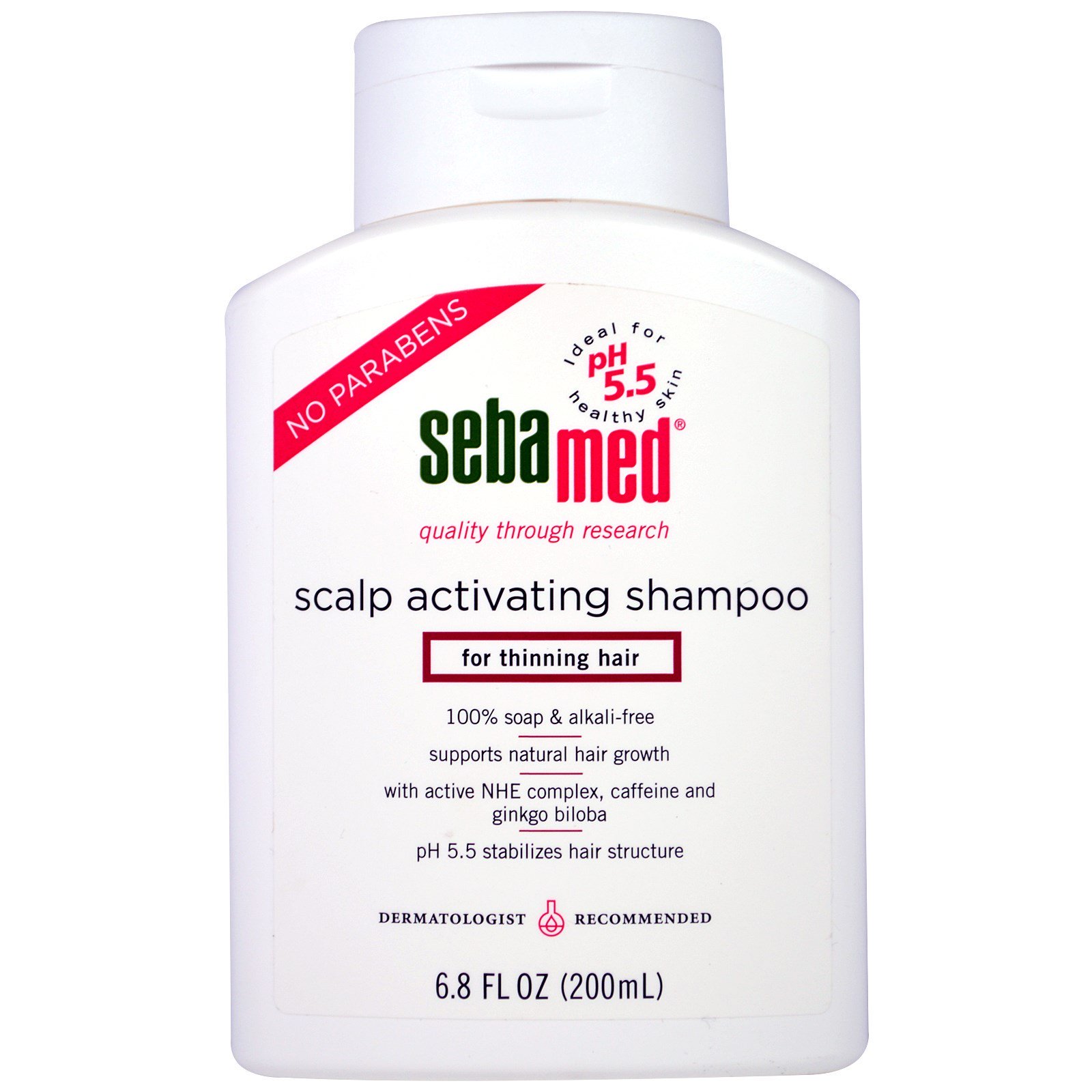 Sebamed USA, Shampoo Estimulante do Couro Cabeludo, Para Cabelos Enfraquecidos, 200ml