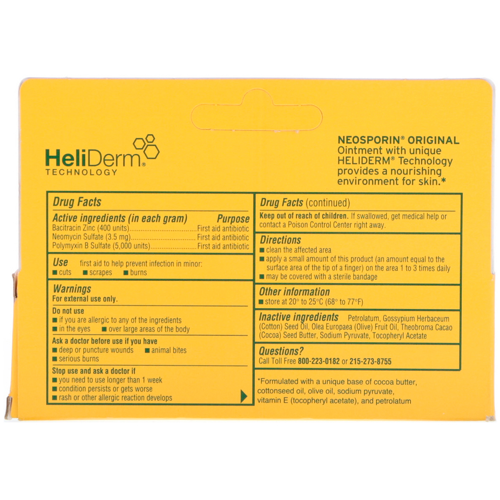 Neosporin, Original Ointment , 1 oz (28.3 g) - Imagem 3