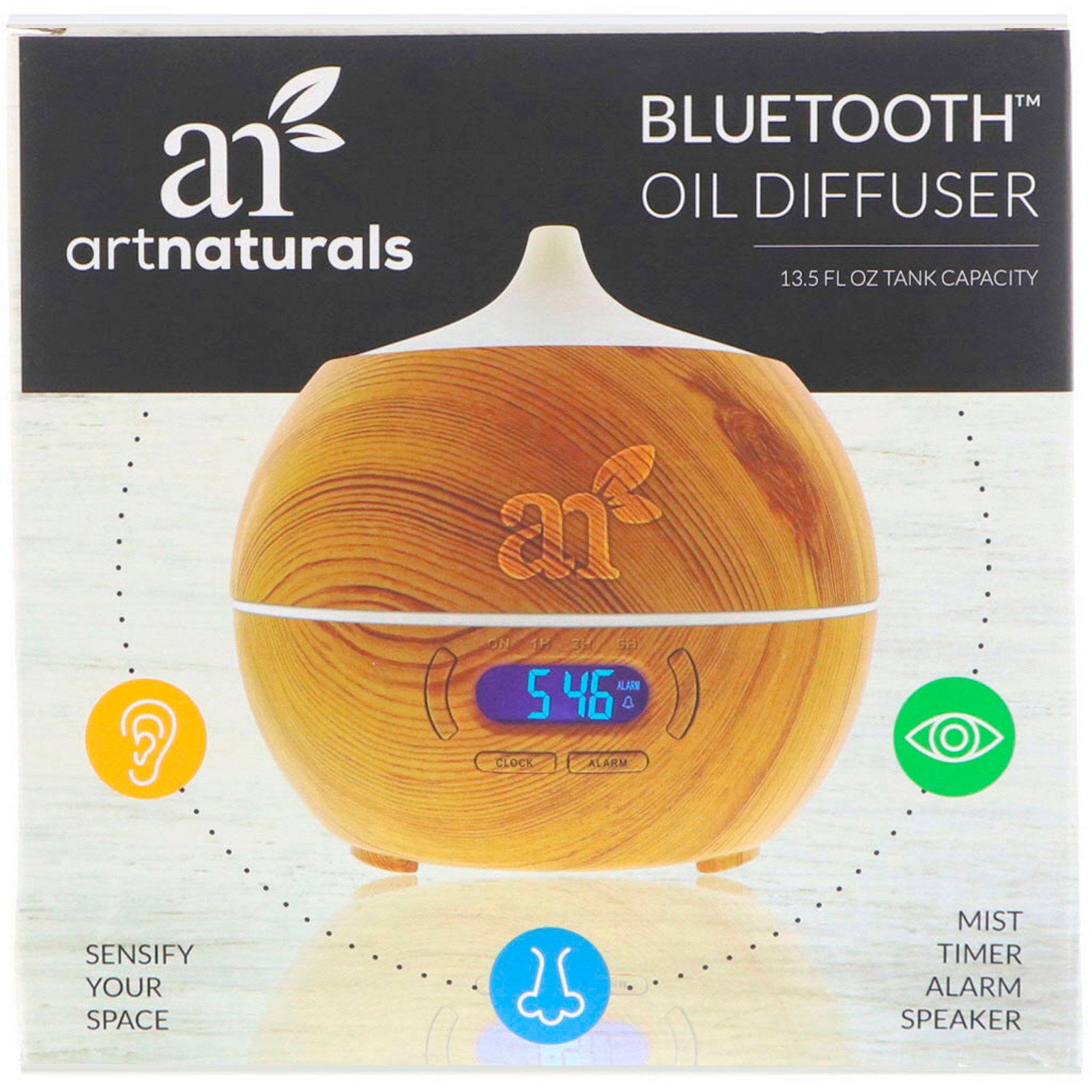 Artnaturals, Difusor de Óleo Bluetooth, 1 Difusor - Imagem 2