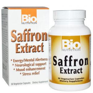 Bio Nutrition, Saffron Extract, 50 Vegetarian Capsules