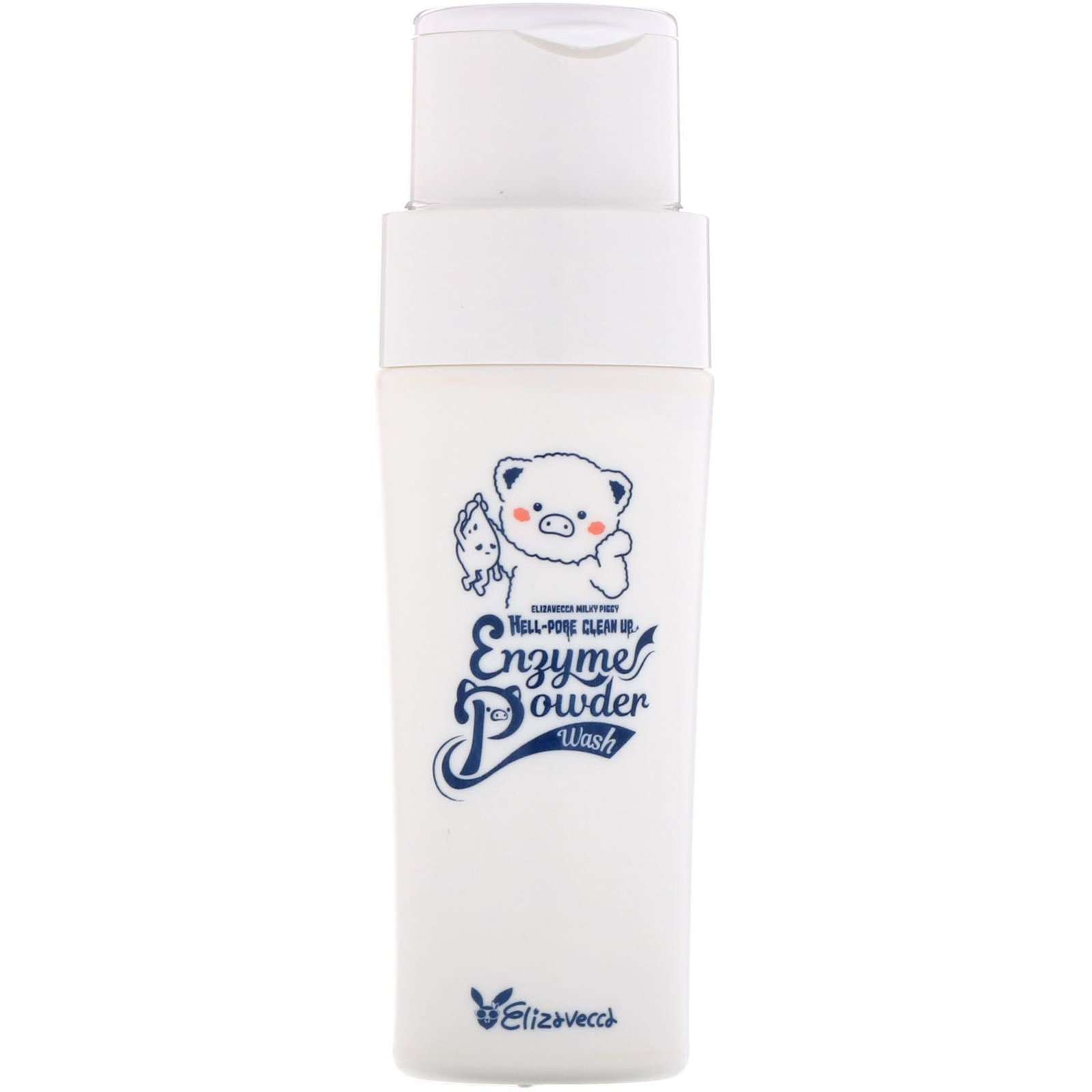 Elizavecca, Pó de Enzimas para Limpeza dos Poros Milky Piggy Hell-Pore, 2,82 oz (80 g)