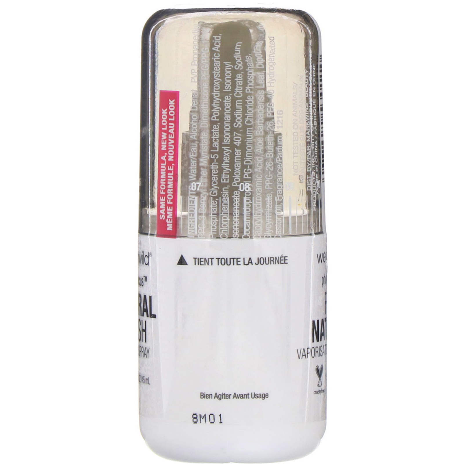 Wet n Wild, Spray finalizador PhotoFocus acabamento natural, Seal the Deal, 1,52 fl oz (45 ml) - Imagem 2