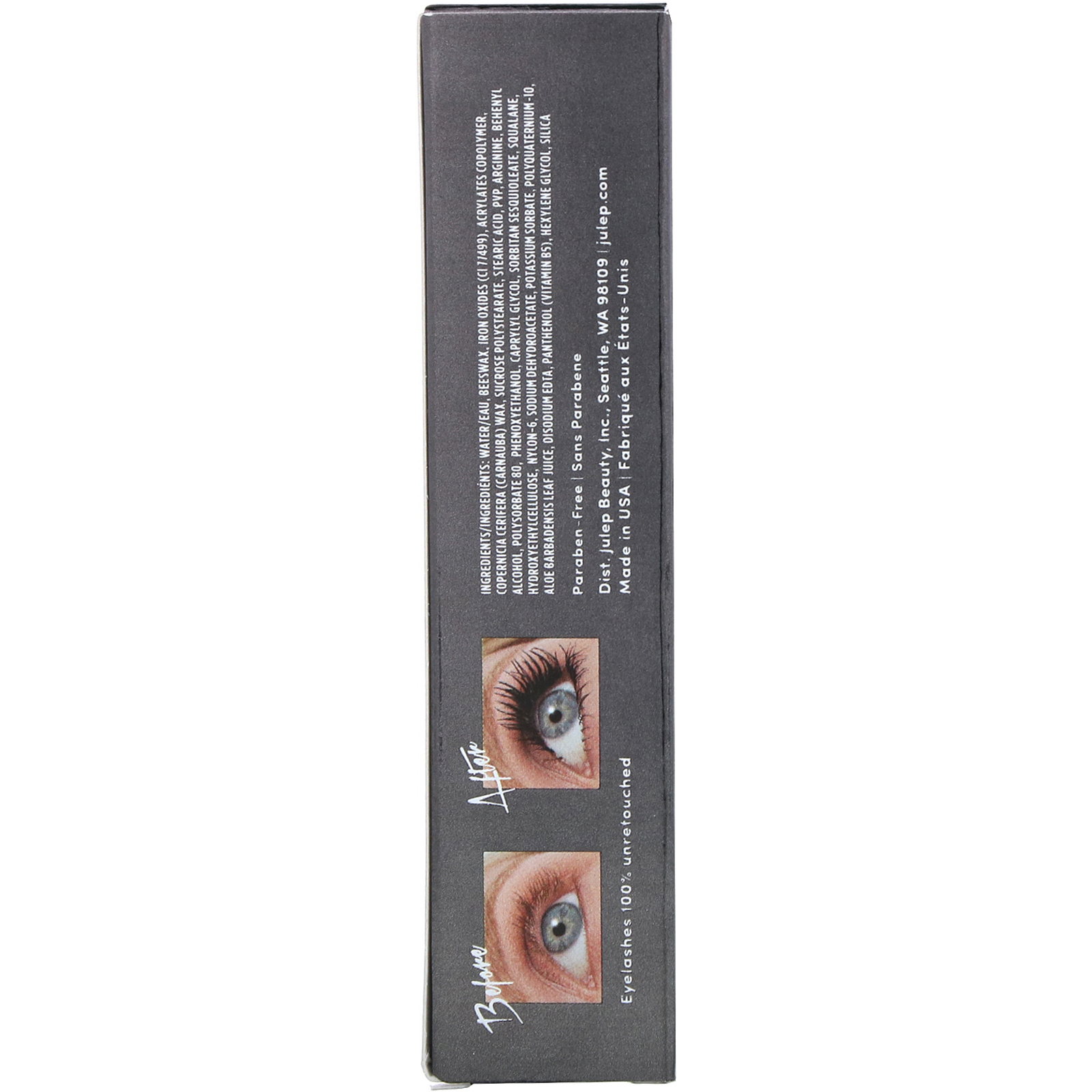 Julep, Máscara para alongar os cílios, Length Matters, Jet Black, 10,1 g - Imagem 3